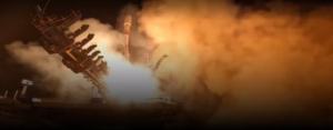 Rússia lançou 16 satélites de órbita baixa. — Foto: Reprodução/1440.space
